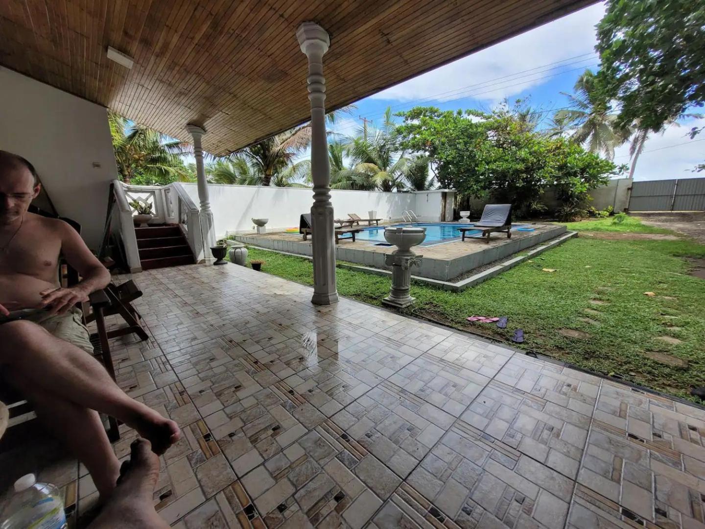 Villa Sea Sprays Hikkaduwa Esterno foto